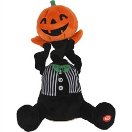 Halloween Figur 28 cm med Lyd & Bevægelse: Løfter Hovedet 