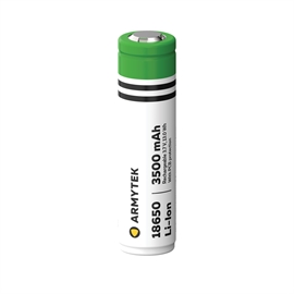 Armytek 18650 Li-Ion 3500mAh Genopladelig Batteri