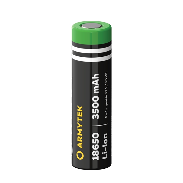 Armytek 18650 Li-Ion 3500mAh Genopladelig Batteri