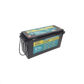 E&J Lithium batteri 12 volt 300Ah (Bluetooth + HEAT)